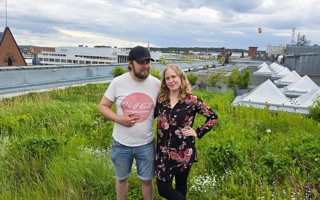 Kahvilaputiikki Kattopuutarhassa ollaan Finlaysonin huipulla