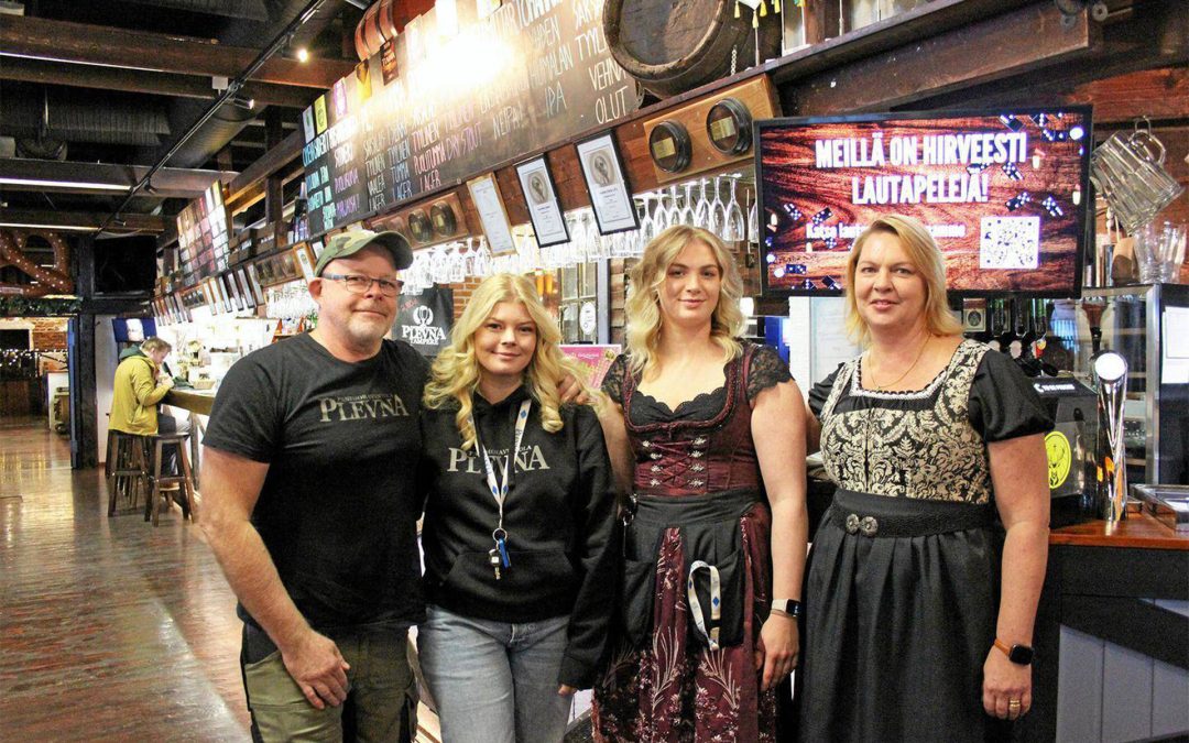 Perinteikäs Panimoravintola Plevna tuo pubitunnelman festareille